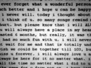 Letter from you