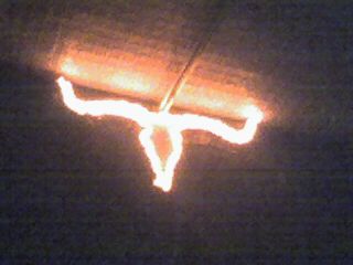 Cow Skull Neon Light