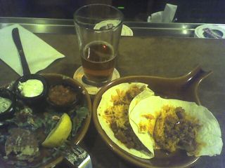 Beer, Tacos and Crab Cakes