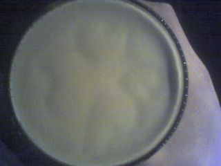 Clover print on the Guinness