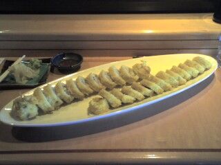 Deep fried California and Spicy Sush Rolls