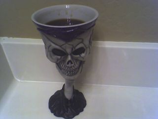 Skull Goblet with Jager and Peppermint Schnapps